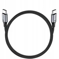 Izoksis 18927 Kabel USB Typ-C PD, 2m černý