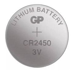 Euronářadí Baterie GP CR2450, lithiová, 5BL, blistr