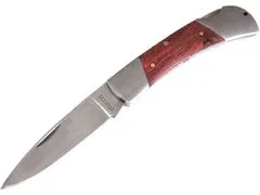Extol Craft Nůž kapesní zavírací nerez/dřevo 19cm