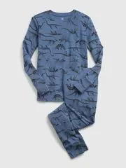 Gap Dětské pyžamo organic s dinosaury 8