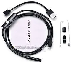 HADEX Endoskop - Inspekční kamera 7mm, Micro USB, USB, kabel 2m