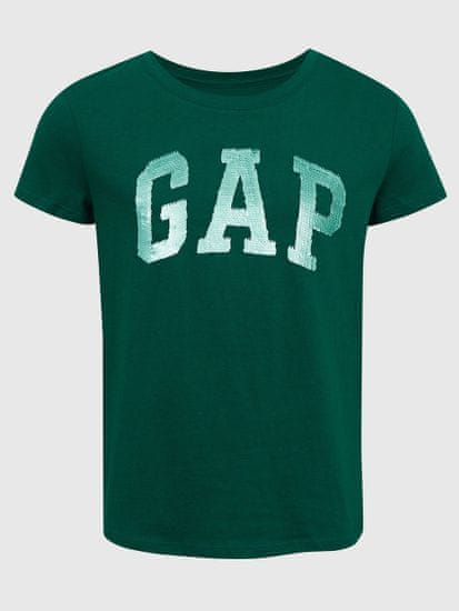 Gap Dětské tričko organic s flitrovým logem