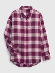 Gap Dětská flanelová košile XL