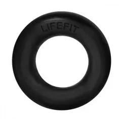 LIFEFIT Posilovač prstů LIFEFIT RUBBER RING černý