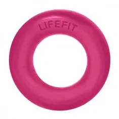 LIFEFIT Posilovač prstů LIFEFIT RUBBER RING růžový