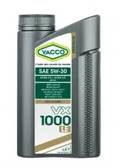 YACCO Motorový olej VX 1000 LE 5W30, 1 l