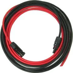 HADEX Solární kabel H1Z2Z2-K, 4mm2, červený+černý s konektory MC-4, 2m