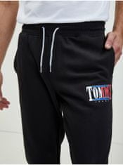 Tommy Jeans Černé pánské tepláky Tommy Jeans S