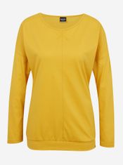 SAM73 Žluté dámské basic tričko s dlouhým rukávem SAM 73 Azuka XL