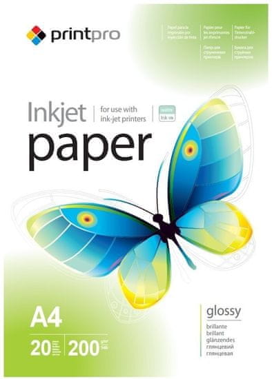 ColorWay Print Pro 200g/m2, A4, 20 listů, lesklý (PGE200020A4)