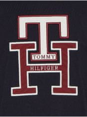 Tommy Hilfiger Tmavě modré pánské tričko Tommy Hilfiger XXL
