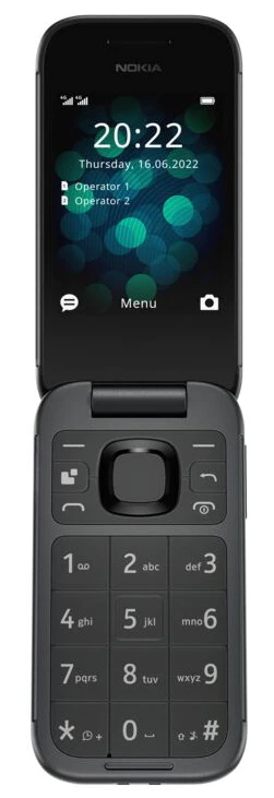 Nokia 2660 Flip, Black - zánovní