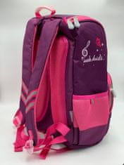 Klarion Krásná ergonomická školní taška Princess