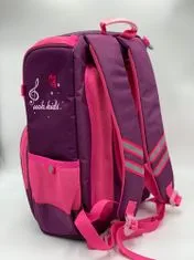 Klarion Krásná ergonomická školní taška Princess