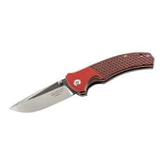 Herbertz 589412 jednoruční kapesní nůž 9cm, G10, červeno-černá