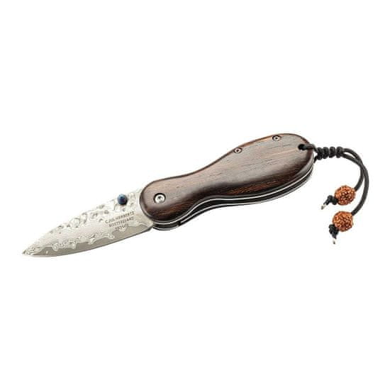 Herbertz 591509 jednoruční gentlemanský kapesní nůž 6,5cm, dřevo Tagayasan