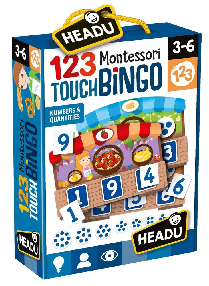 Levně Headu Montessori - Hmatové bingo