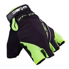 W-TEC Cyklo rukavice Kauzality Barva černo-zelená, Velikost S