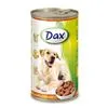 DAX konzerva pro psy 1240g s drůbeží