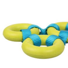 EBI COOCKOO Hračka pro psa z 3 gumových kroužků - Žlutá