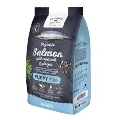 GO NATIVE Puppy losos se špenátem a zázvorem 12kg ultra prémiové krmivo se 70% obsahem masa