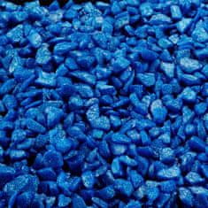 EBI AQUA DELLA Glamour Stone 6/9mm 2kg OCEAN-BLUE -Barevný třpytivý štěrk do akvária