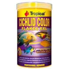 TROPICAL Cichlid Color XXL 1000ml/160g základní krmivo s vysokým obsahem bílkovin pro cichlidy