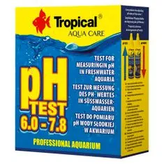 TROPICAL pH Test 6.0-7.8 měření pH sladké vody od 6,0 do 7,8 pH