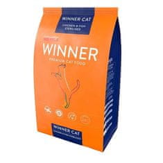 WINNER PREMIUM WINNER Cat Adult STERILISED Chicken & Fish 10kg prémiové krmivo pro kočky - kuře a ryba