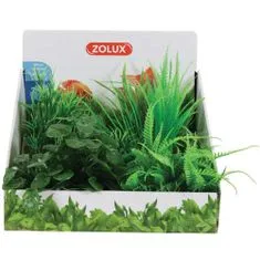 Zolux Sada umělých rostlin 6ks Small 26cm typ B