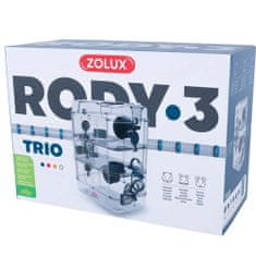 Zolux RODY3 SA klec TRIO BLUE 410x270x530mm