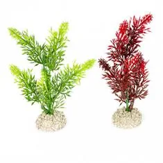 EBI AQUA DELLA Rostlina umělá ELODEA DENSA 13cm 1ks červená nebo zelená
