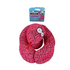EBI COOCKOO Reggie pískací hračka - had 140x10x10cm růžová