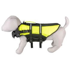 Duvo+ Plovoucí záchranná vesta pro psa XL 70cm černá-žlutá
