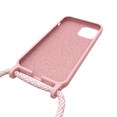 Artwizz ArtWizz HangOn silikonový kryt se šňůrkou pro iPhone 13, růžový