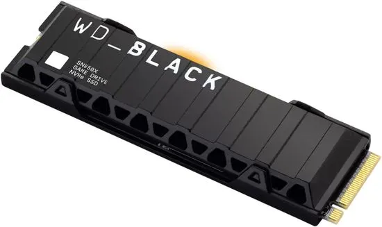 Western Digital WD SSD Black SN850X, M.2 - 1TB + chladič (WDS100T2XHE)