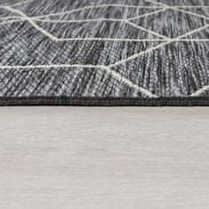 Flair Kusový koberec Lipari Napoli Black – na ven i na doma 120x170