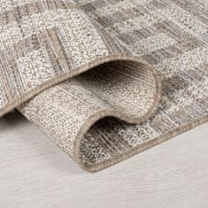 Flair Kusový koberec Lipari Salerno Grey – na ven i na doma 60x230