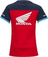 Honda triko RACING 22 dámské modro-bílo-červené S