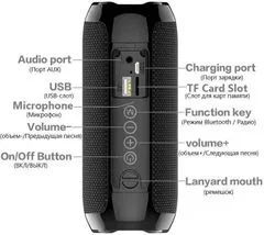 Bluetooth reproduktor TG-117 s rádiem FM a slotem USB+TF Card