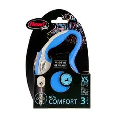 Flexi New Comfort XS lanko 3m modrá do 8kg