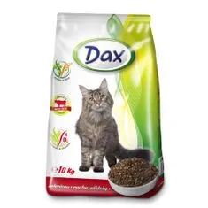 DAX Cat Dry 10kg Beef-Vegetables granulované krmivo pro kočky hovězí + zelenina