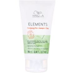 Wella Elements Purifying Pre-shampoo Clay - čistící jíl na pokožku hlavy 70 ml