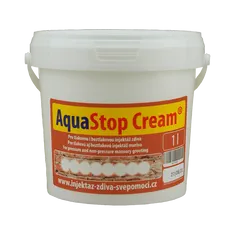 AquaStop Cream (kbelík 1 l) injektážní krém proti vzlínající vlhkosti