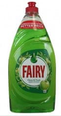 Fairy Fairy, Tekutý prostředek na mytí nádobí, jablko, 820 ml