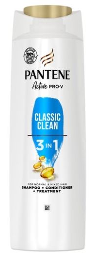 Pantene Pantene, Classic Clean, Šampon 3v1, 450 ml