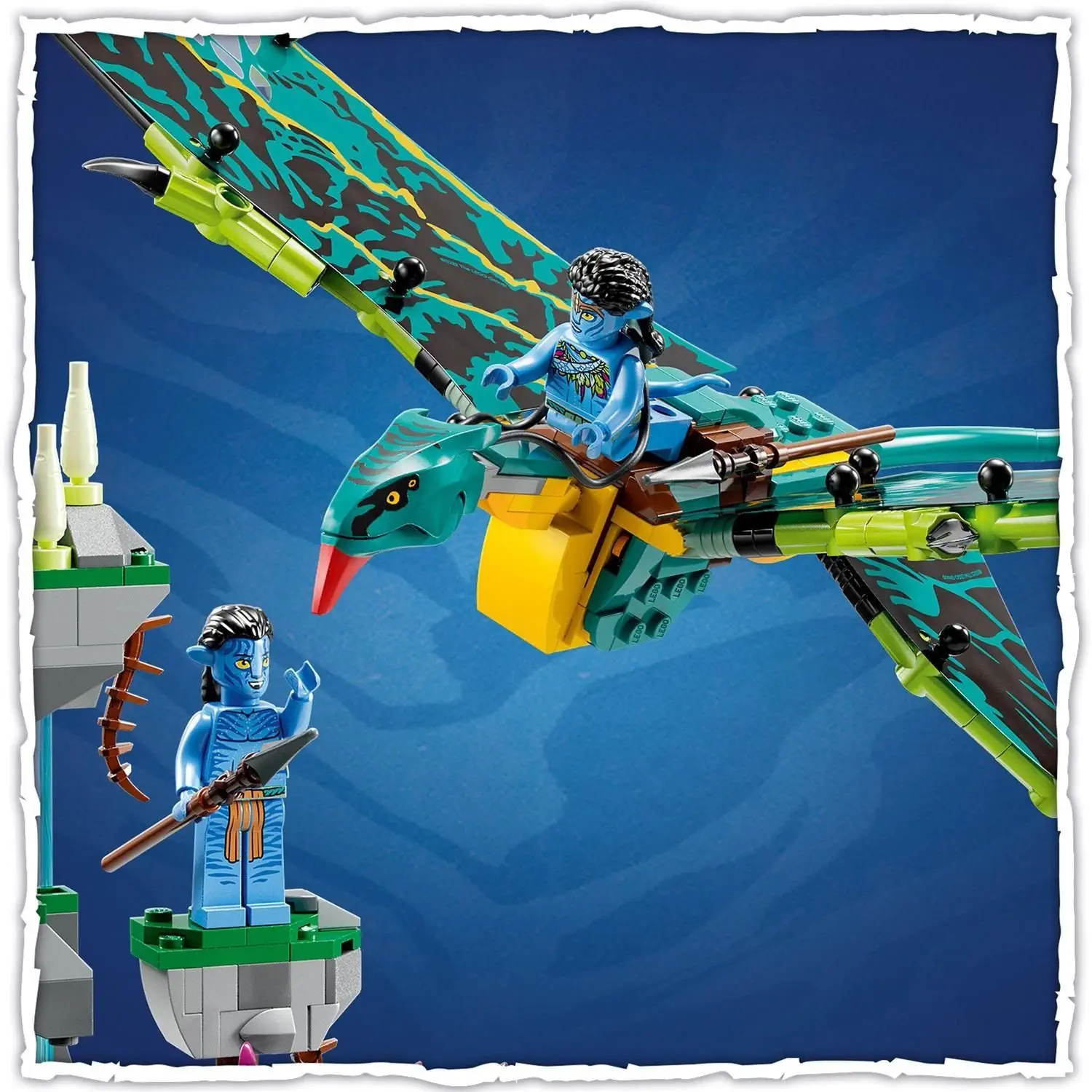 LEGO Avatar 75572 Jake a Neytiri: Prvý let na banshee