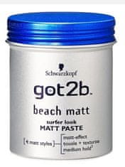 got2b Got2b, Beach Matt Paste, Zmatňující pasta na vlasy, 100 ml