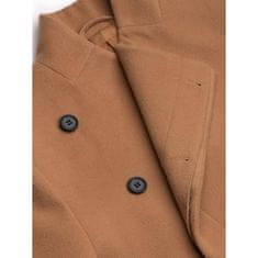 OMBRE Pánský kabát ALVAR hnědý MDN21543 S