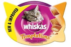 Whiskas Whiskas, Doplněk stravy pro kočky s kuřecím masem a sýrem, 60g